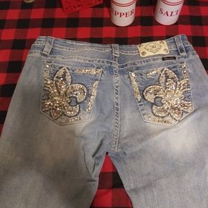 Miss me cropped size 34